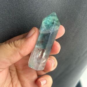 Aqua fluorite tower
